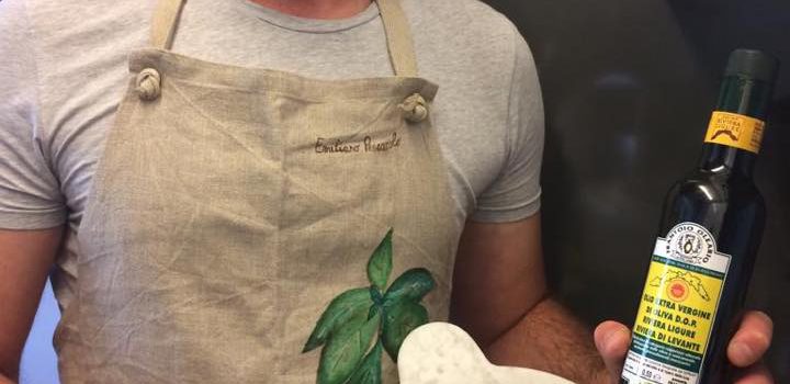 La ricetta del pesto al mortaio di Emiliano Pescarolo!! La ricetta del pesto al mortaio di Emiliano Pescarolo!!